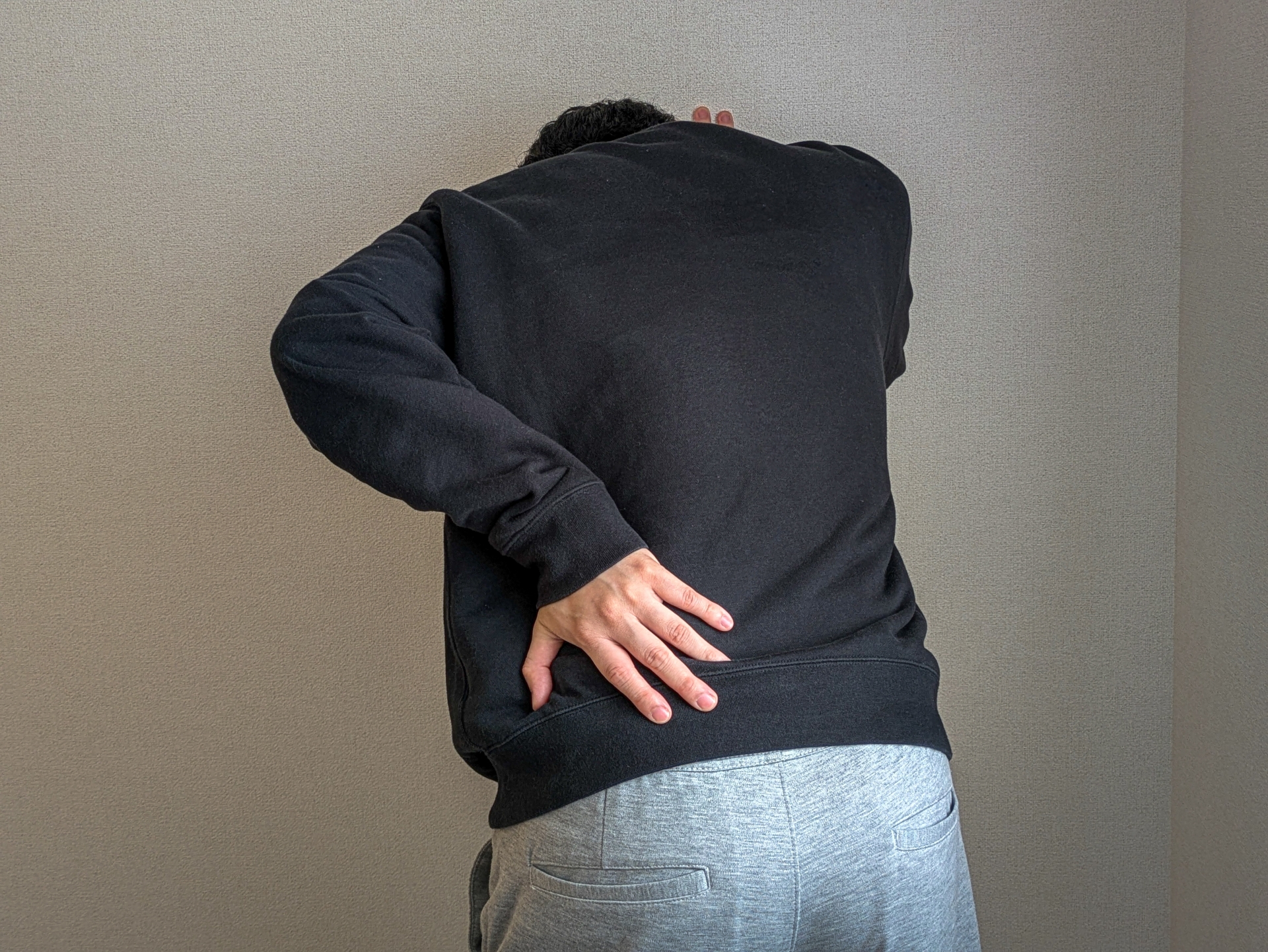 ぎっくり腰のイメージ